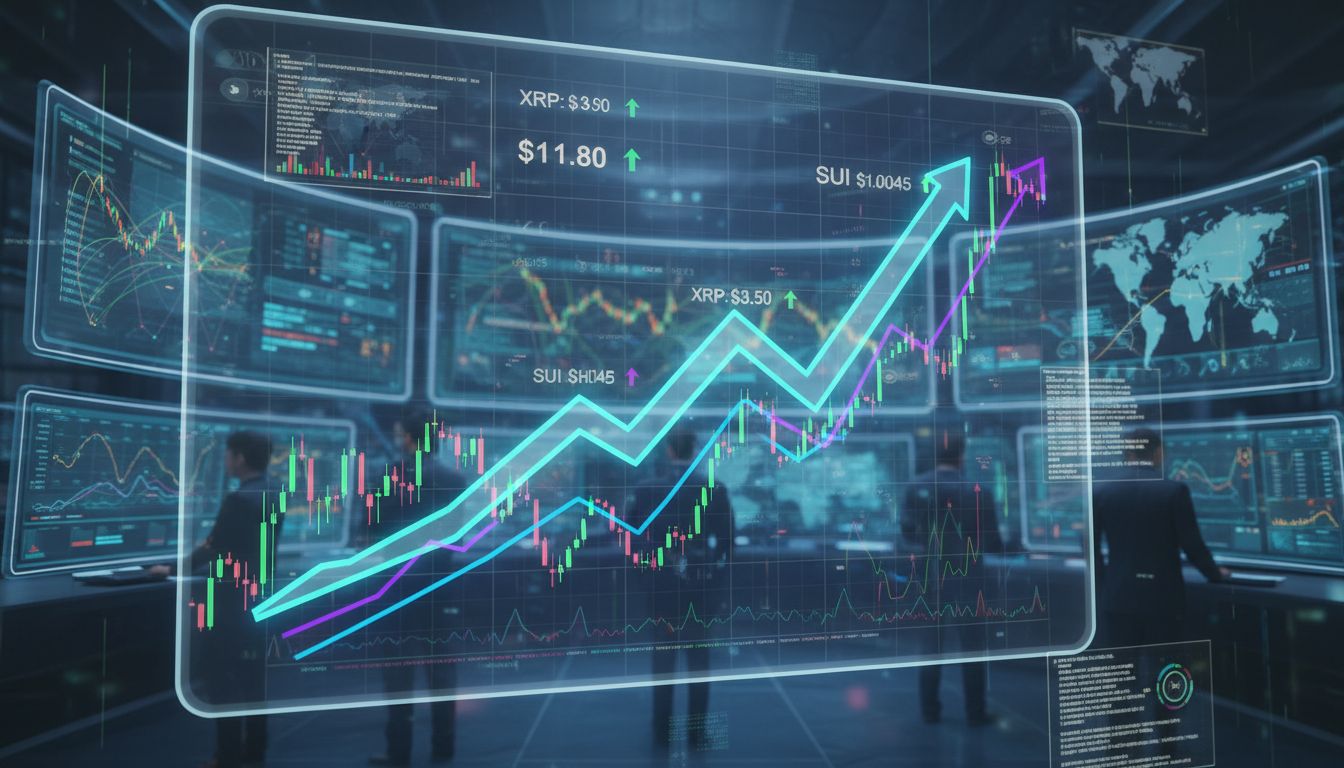 XRP·수이·시바이누, 2026년까지 사상 최고가 전망…AI 분석 근거는