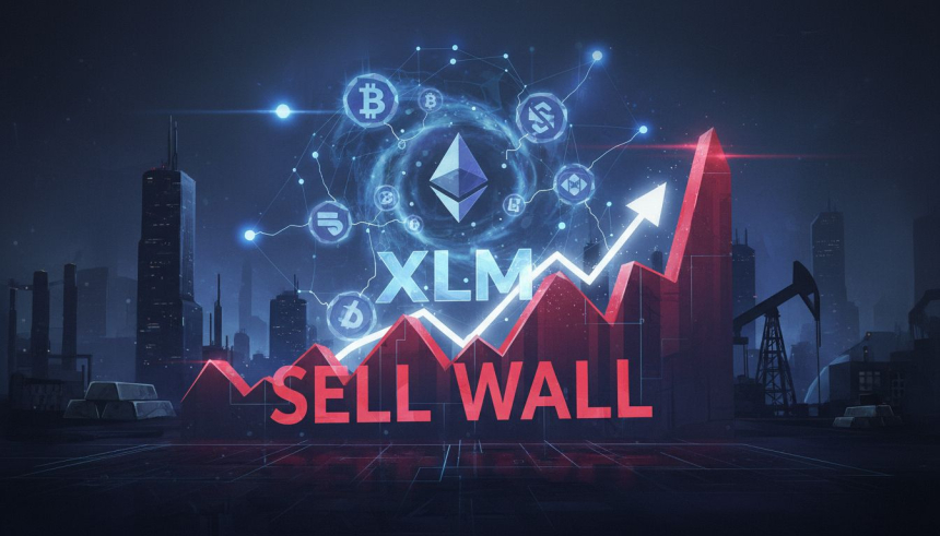  스텔라 XLM, 실물 자산 172% 급증에도 '셀 월' 저항에 주춤
