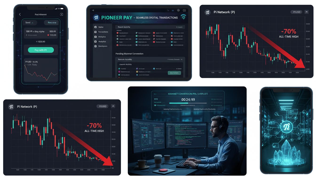 파이네트워크, 간편결제 기능 추가에도 토큰 가격 사상 최저치 경신