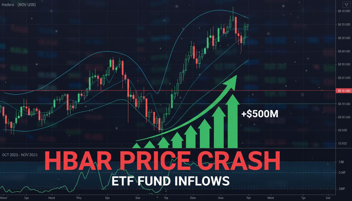 헤데라(HBAR), 0.10달러 붕괴 임박…ETF 자금 유입에도 약세장 지속