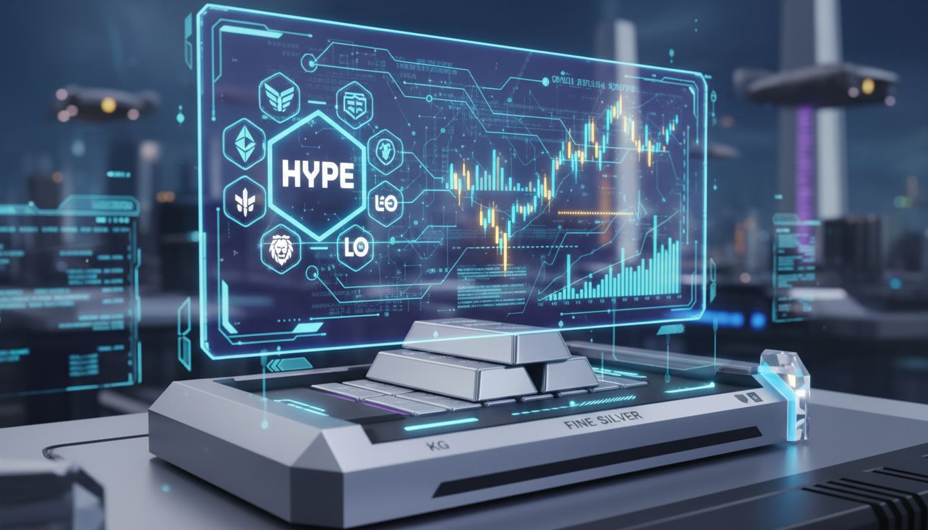 하이퍼리퀴드, 실버 무기한 계약 폭발... 하루 거래량 1조 4,300억 원 돌파
