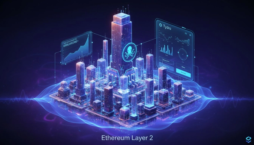 크라켄 레이어2 ‘Ink’, TVL 5억 달러 돌파…Tydro 집중·토큰 기대에 성장 가속