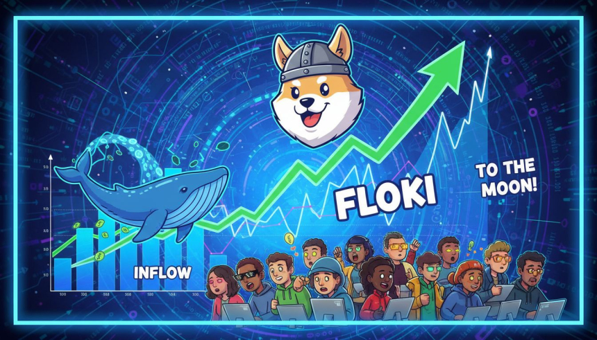  플로키(FLOKI) 950% 거래 급증…밈코인 시장, 고래와 개미 다시 몰렸다