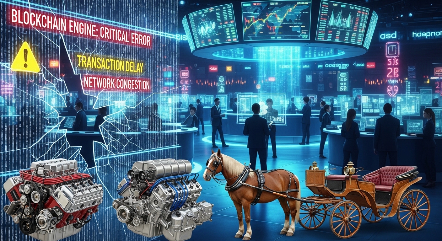 수천 조원 '토큰화 증시' 눈앞… 그런데 블록체인은 아직 '마차' 수준