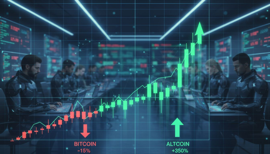  비트코인 하락 속 캔튼 CC, 한 달간 130% 폭등…시장 반전 지표될까