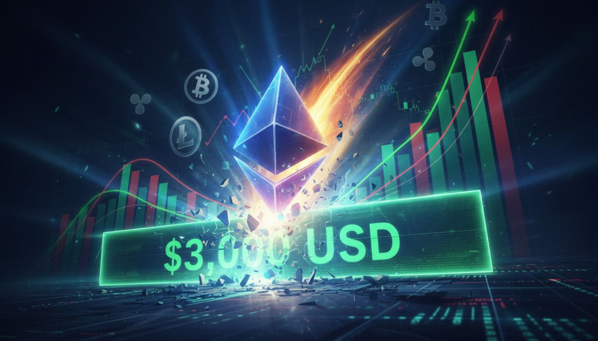  4배 상승 전망… 이더리움, 3,000달러 돌파에 '2017년 강세장' 닮았다