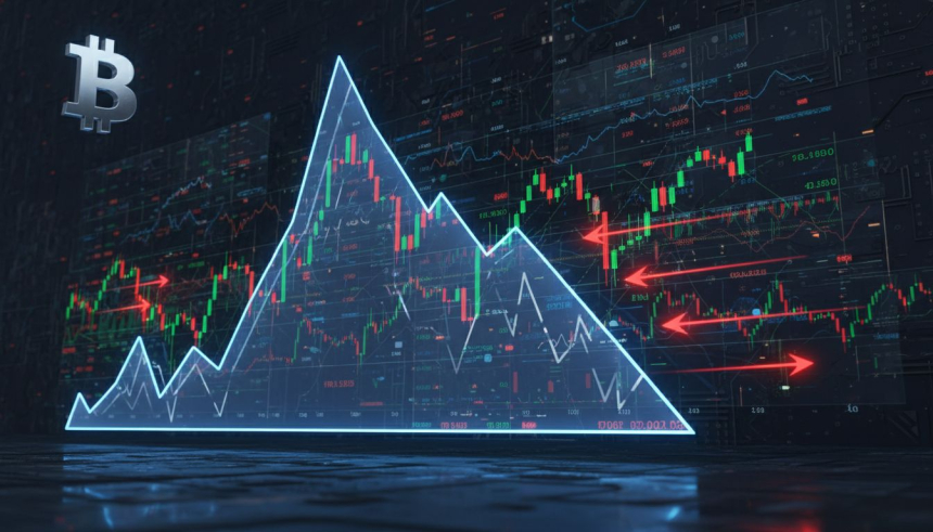  비트코인, 상승장 속 '하락 쐐기' 경고…9.2만 달러 이탈 시 8.6만 달러까지 하락 우려