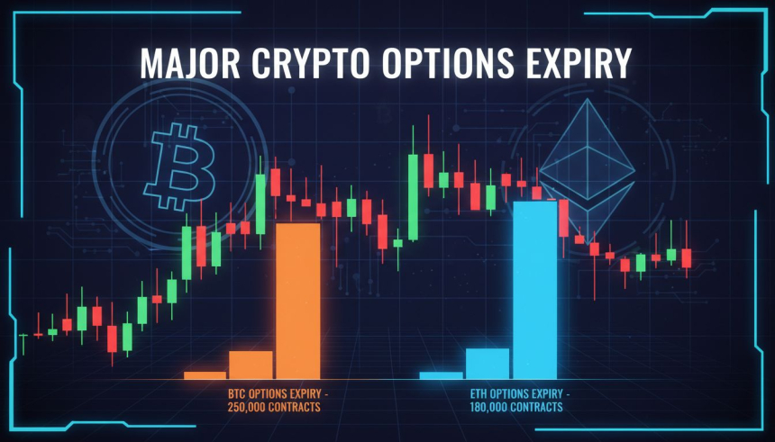  비트코인($BTC)·이더리움($ETH) 옵션 3조 원 규모 만기…현물가보다 높은 맥스페인 주목
