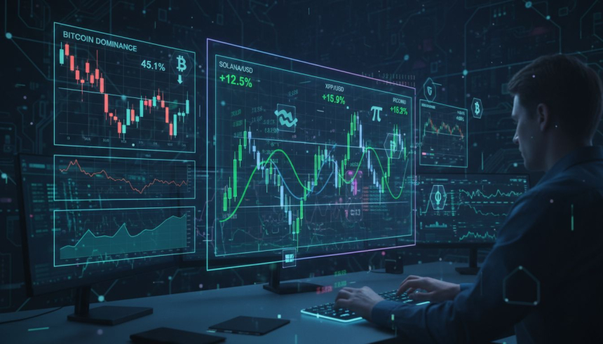 알트코인 자금 이동 본격화… 솔라나·XRP·파이코인 상승 기회 열리나