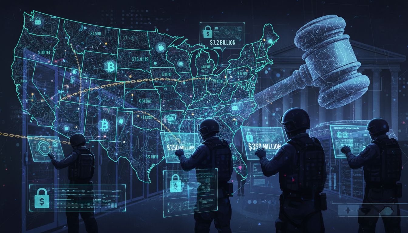 미 법무부, AI 악용한 암호화폐 사기 급증에 대규모 단속…지난해 피해 23조 원