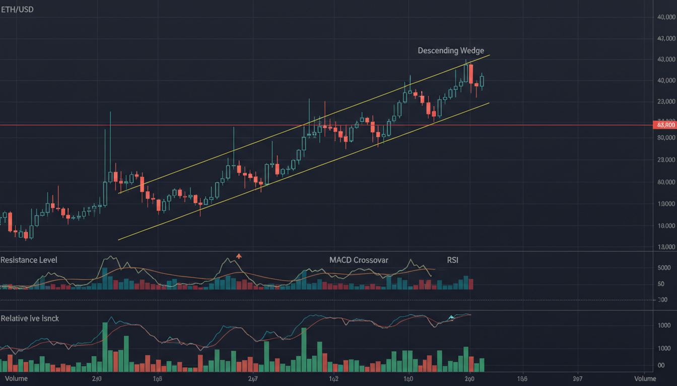 이더리움($ETH), 3,500달러 저항 앞 공방…레버리지 최고치에 변동성 경고