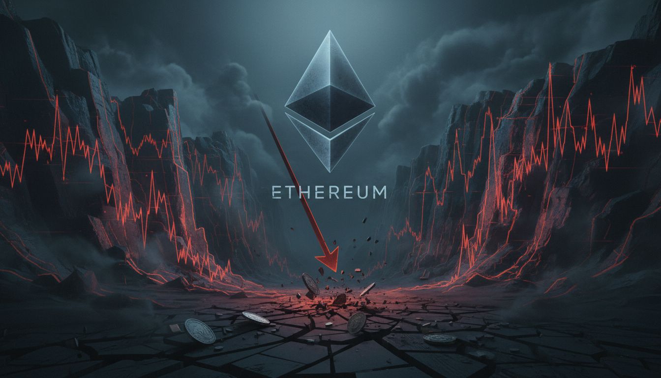 1억 달러 유출 + 2,620달러 붕괴 위험… 이더리움, '추락 시나리오' 가시화되나
