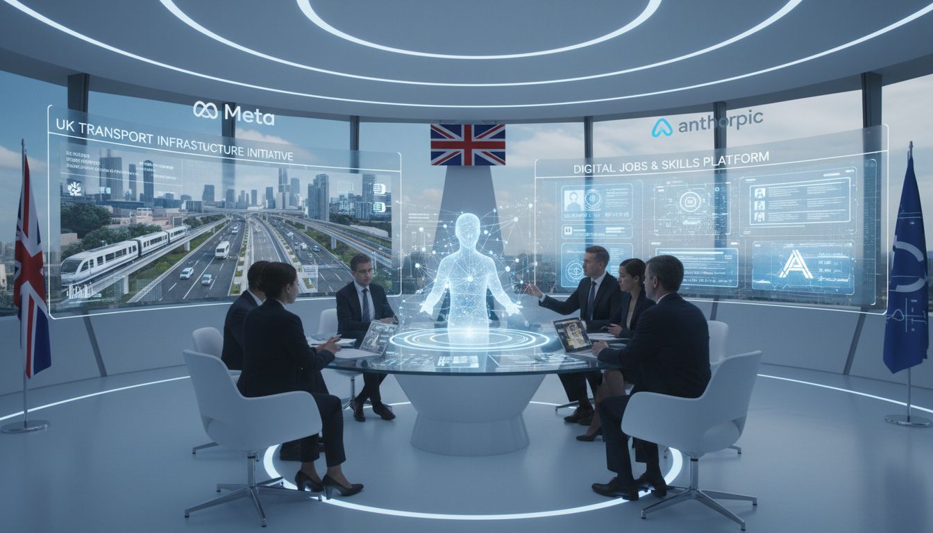 영국, AI로 공공서비스 혁신 본격화…메타·앤트로픽 기술 도입