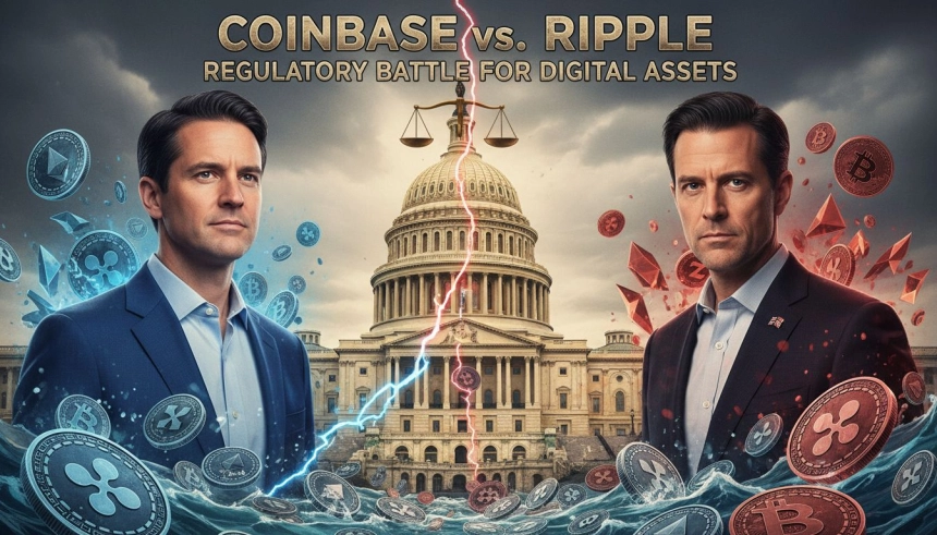 리플·코인베이스, 암호화폐 법안 놓고 정면충돌…은행 중심 규제안에 의견 갈려