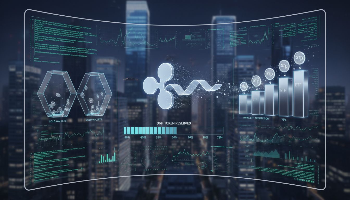 XRP 거래소 보유량, 8억 개 급감…ETF 수요에 유동성 구조 흔들린다