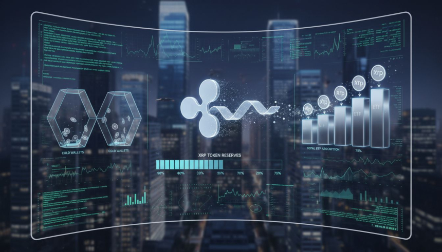XRP 거래소 보유량, 8억 개 급감…ETF 수요에 유동성 구조 흔들린다