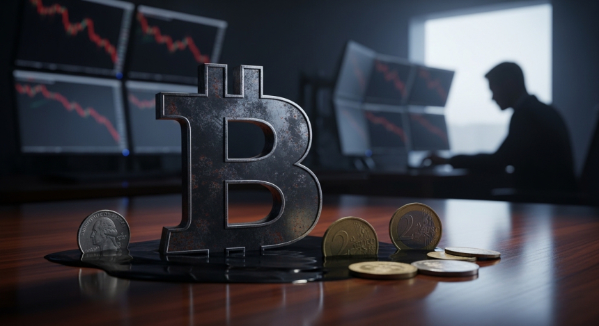  비트코인($BTC), 5만8천 달러까지 후퇴 조짐…대규모 청산에 시장 불안