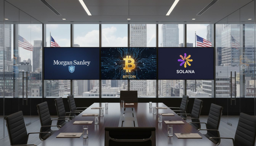 모건 스탠리, 비트코인·솔라나 현물 ETF 추진…규제 완화에 월가 본격 가세