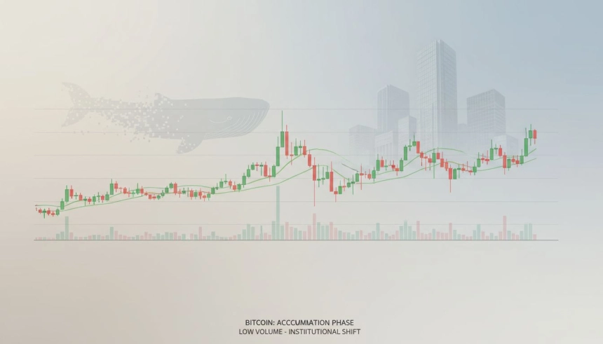 비트코인($BTC) 박스권 지속…'고래 매도 사이클 종료' 속 자금 유입 급감