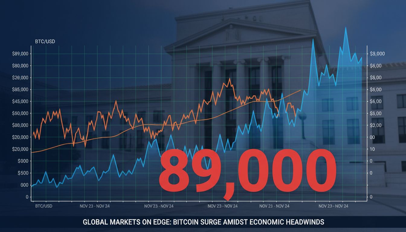 8만 9,000달러 공방… 비트코인, '슈퍼 수요일' 전 방향성 시험대