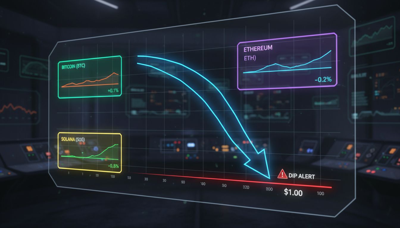 수이($SUI), 주요 코인 대비 약세…1달러 지지선 재테스트 우려