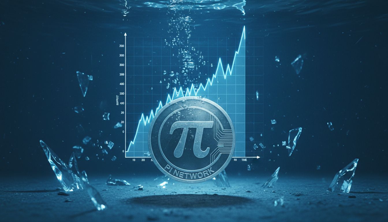 파이코인(PI) 연중 저점 근접…하루 460만 개 쏟아지며 약세 압력 가중