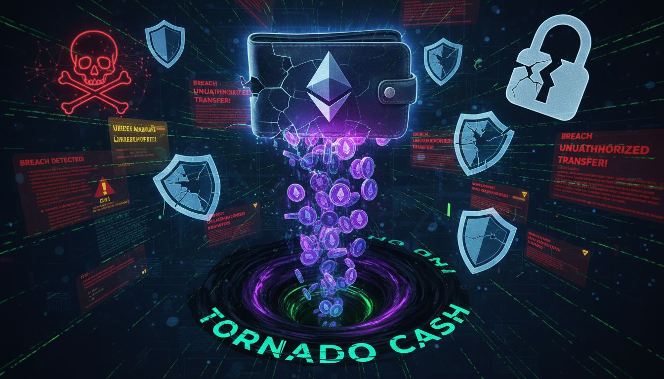 멀티시그 월렛 해킹에 2730만 달러 탈취…토네이도 캐시로 대규모 세탁 정황