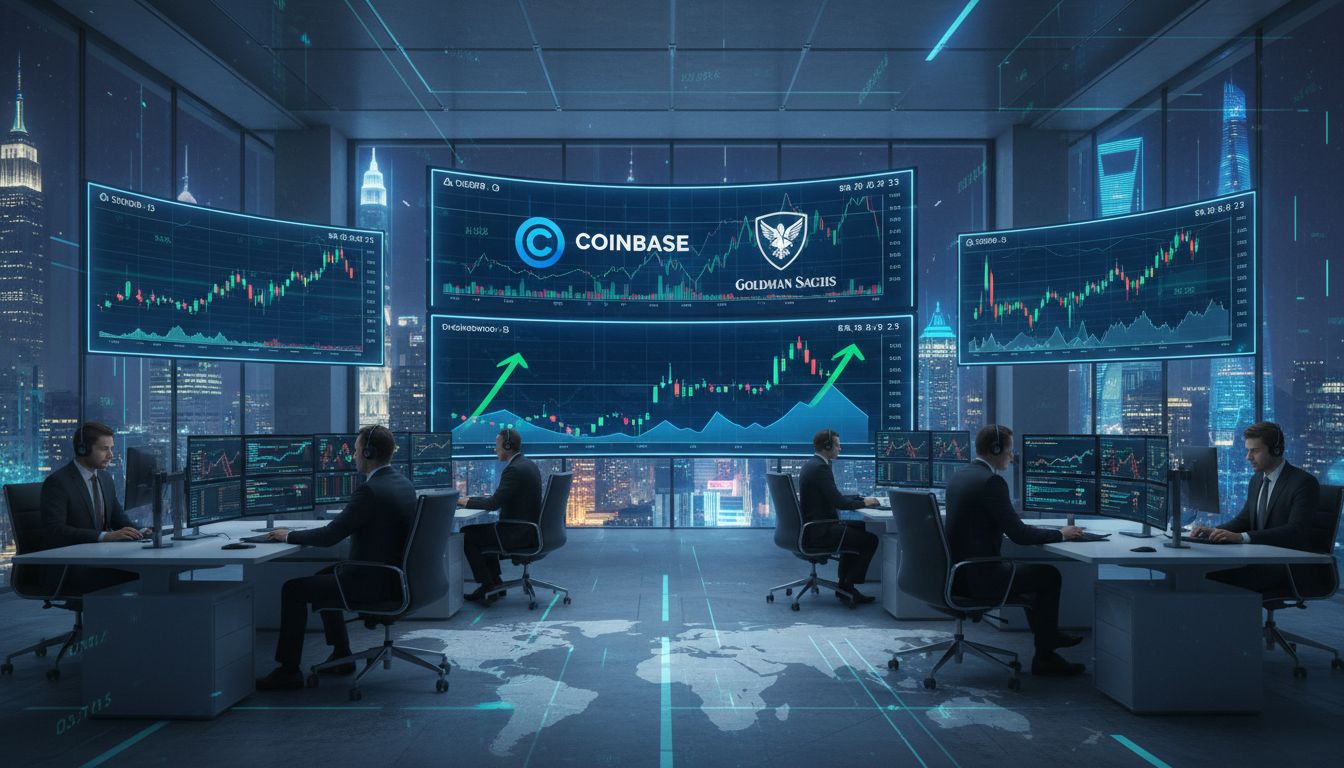 코인베이스($COIN) 8% 급등…골드만삭스 '매수' 상향에 생태계 확장 전략 주목