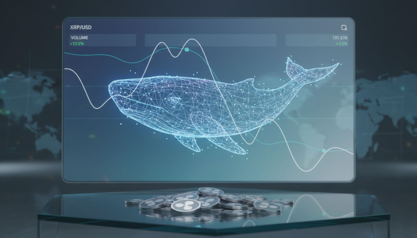  XRP 고래 유입, 두 달새 10%p↓…급락 리스크 완화 신호