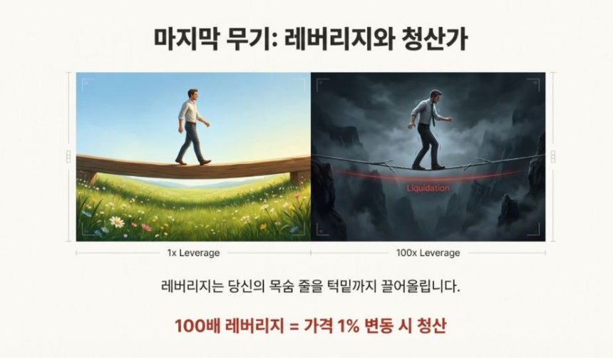  [TP아카데미⑮] 100배 레버리지의 유혹… 당신의 돈이 0원이 되는 순간