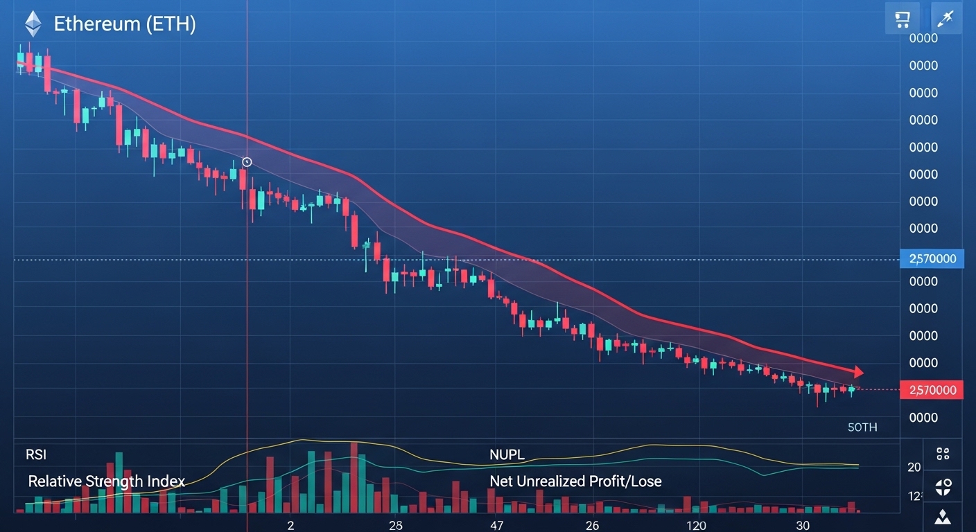 −22% 조정 경고… 이더리움, 2,100달러 하락 경로 열리나