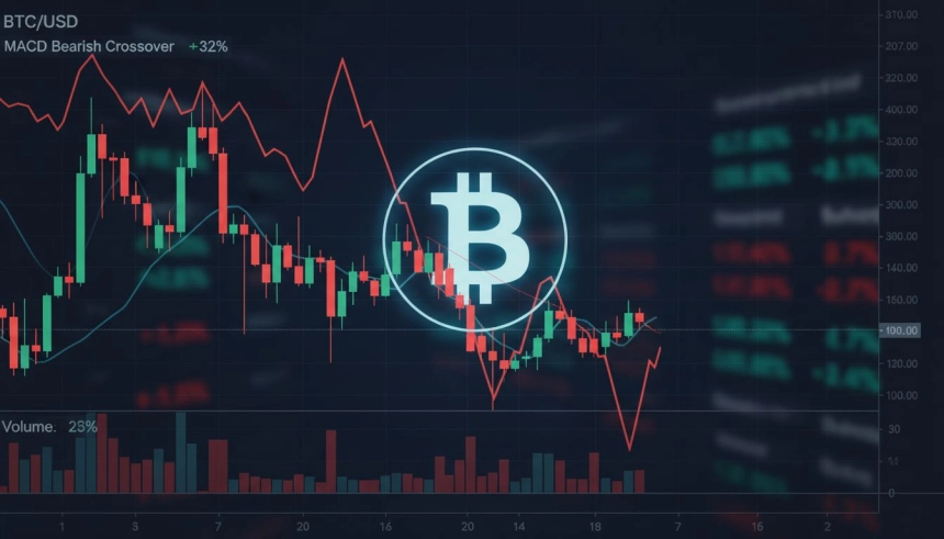비트코인 MACD, 사상 최저치 경고…지지선 붕괴 시 6만 9,230달러까지 하락 가능성