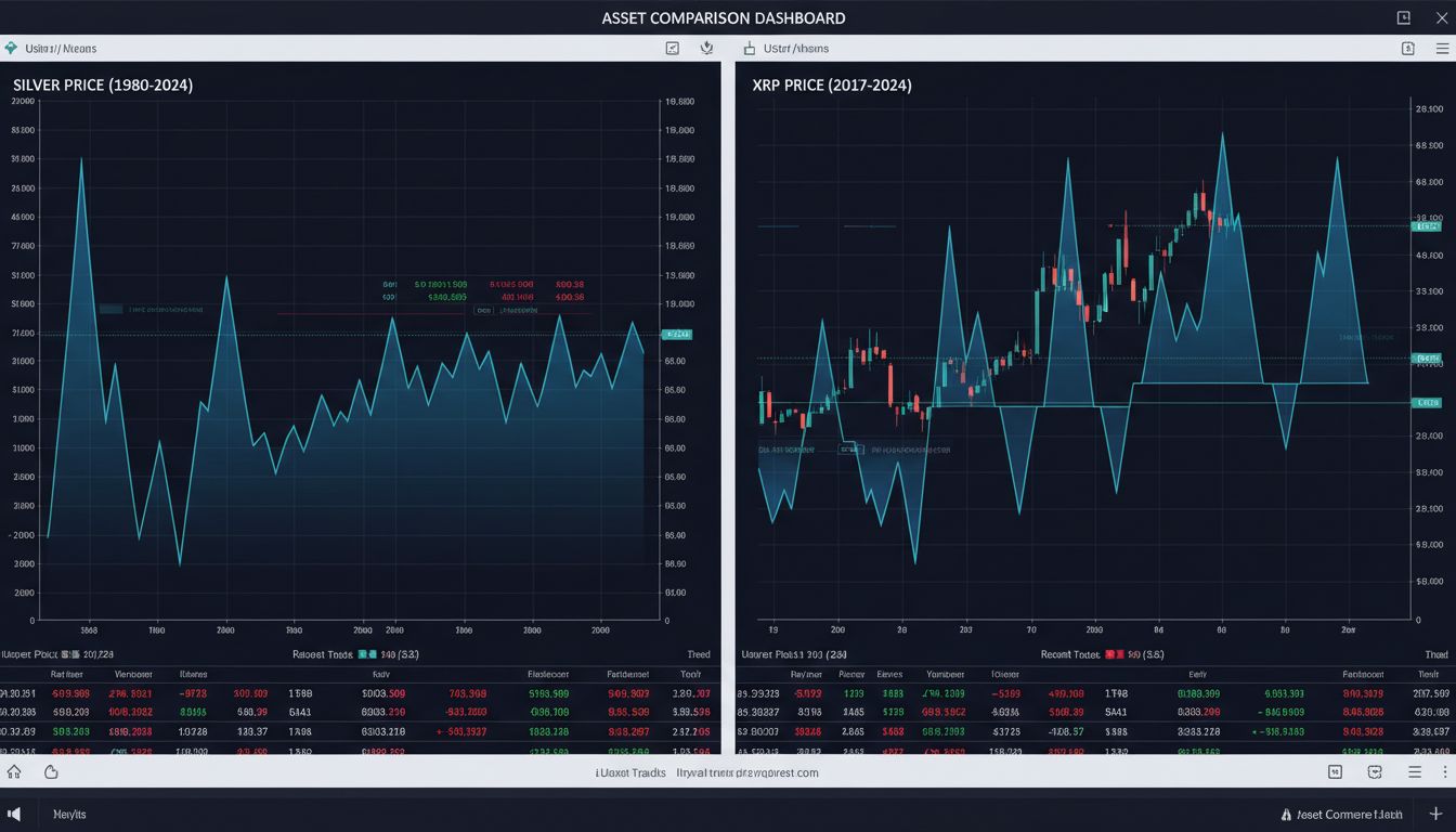 XRP, 은값 차트와 닮은꼴…급등 전조일까 착시일까