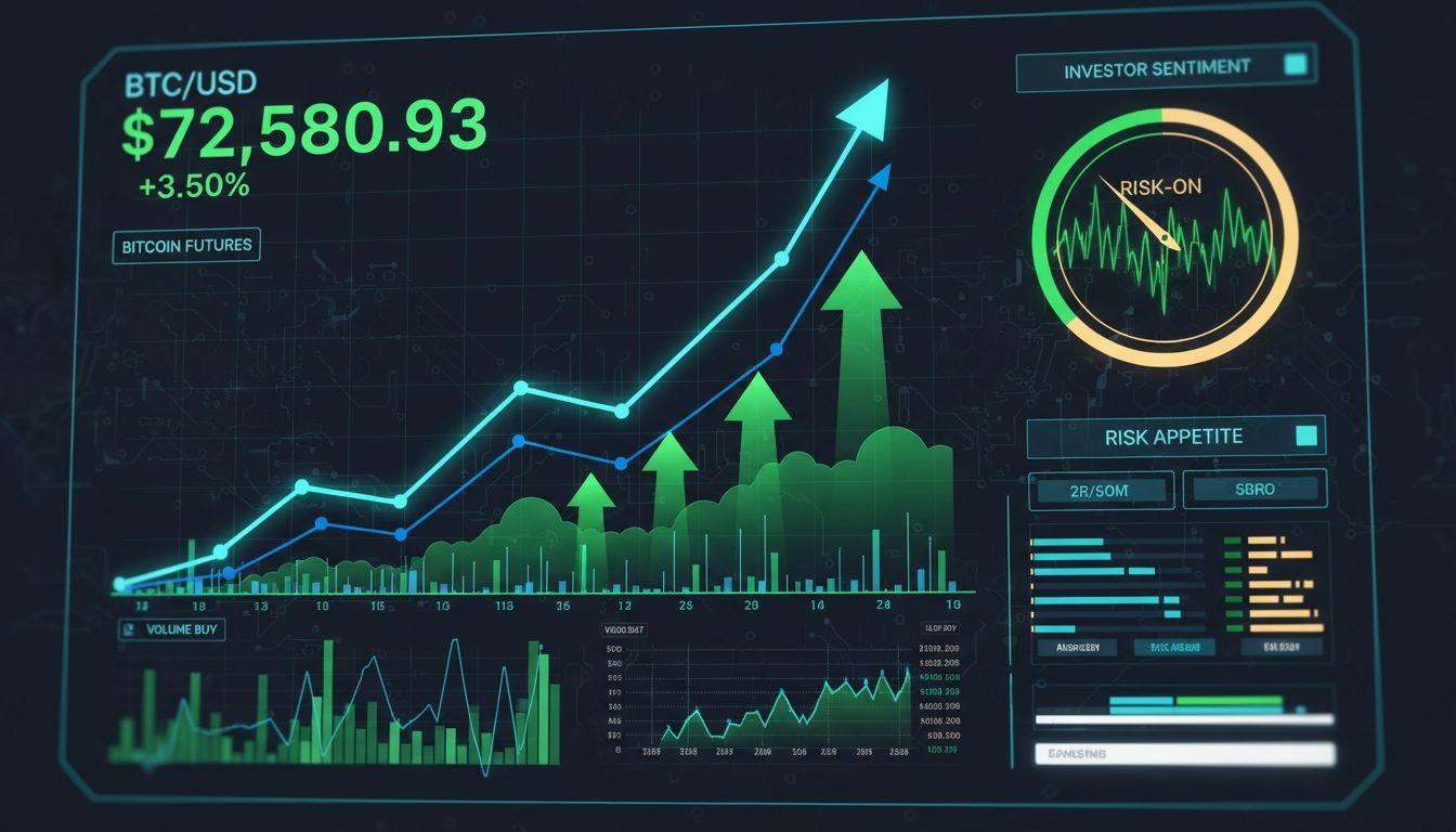 비트코인 선물 지표 ‘강세 모드’ 진입…시장, 3개월 만에 리스크 온 본격화
