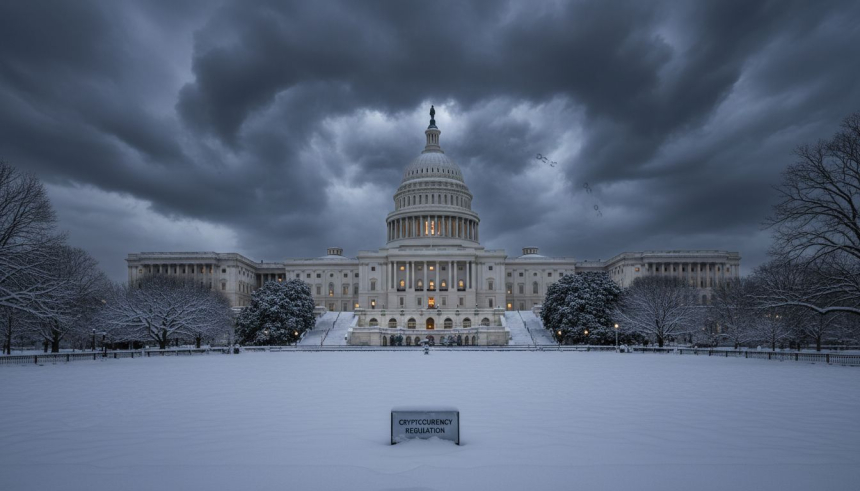  미국 상원, 암호화폐 시장 법안 또 연기…폭설에 일정 차질