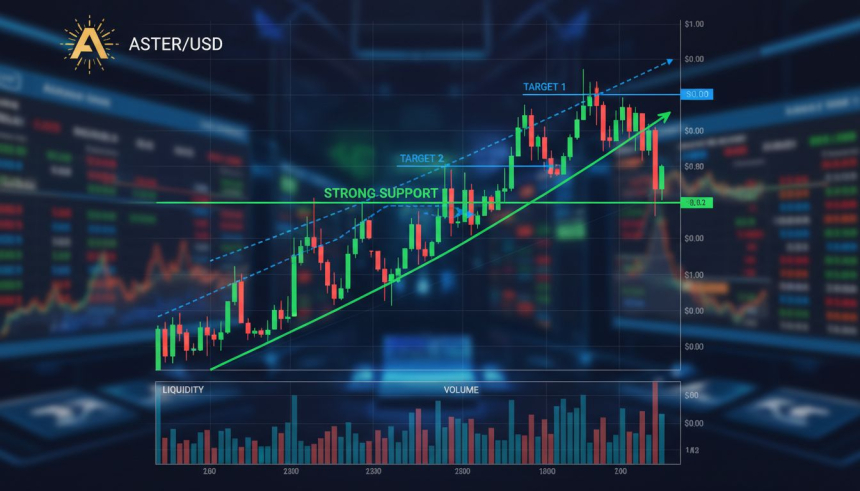  70억 달러 거래·150만 달러 수익… '0.60달러 방어' 아스터, 1달러 재도전할까
