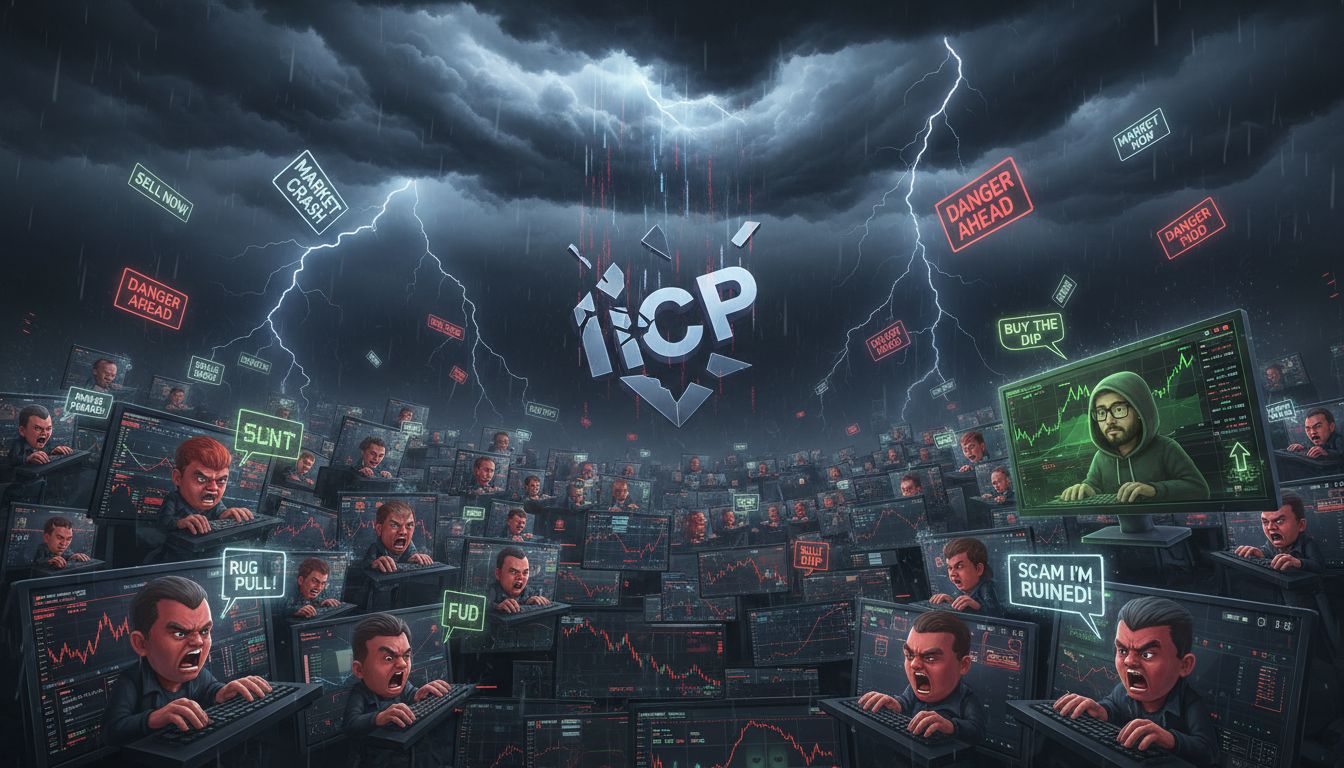 인터넷컴퓨터(ICP), 1주일 새 11% 급락…“러그 풀처럼 추락”