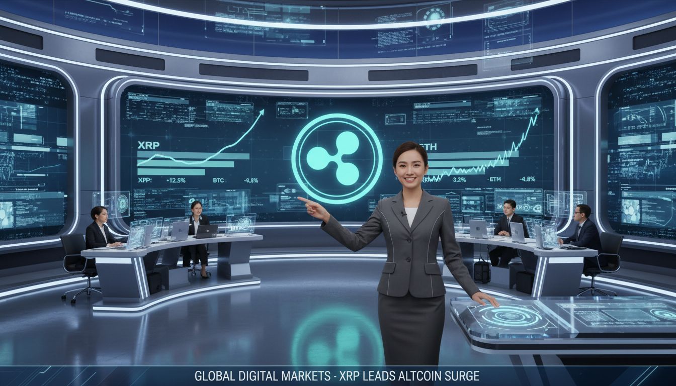 XRP, 2026년 '최고 암호화폐 거래' 선정…비트코인·이더리움 제쳤다