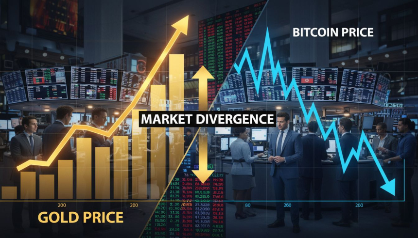  비트코인 하락, 금은 사상 최고치…안전자산 쏠림 뚜렷해진 아시아 시장