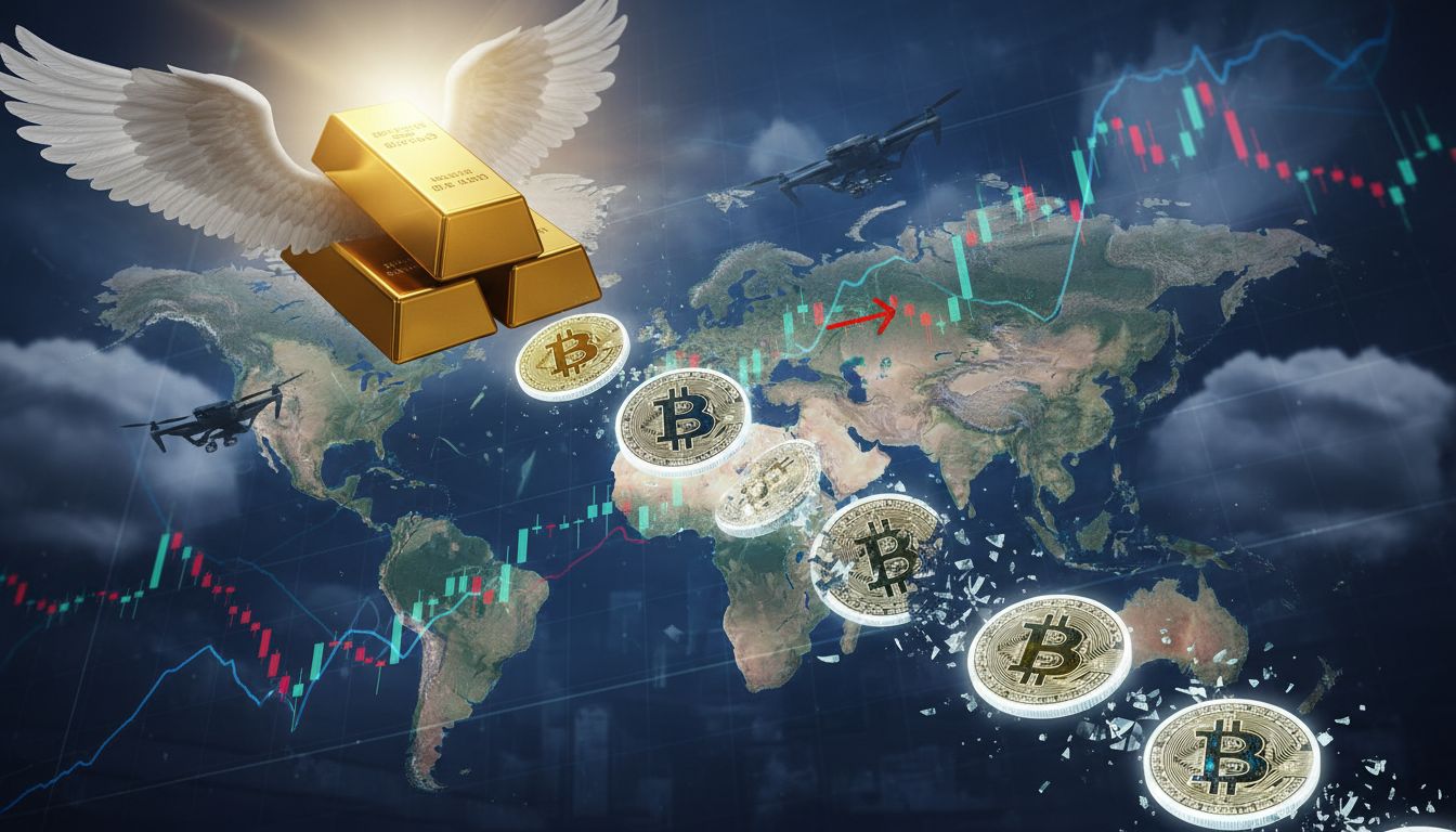 금값 사상 첫 5,000달러 돌파…비트코인 $88,000 붕괴, 자금 이동 뚜렷