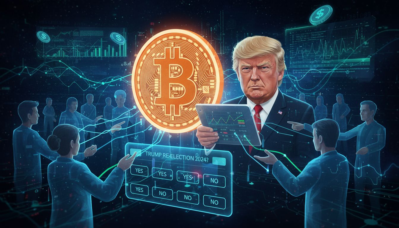 트럼프·비트코인 이슈에 베팅…폴리마켓 이용자, 일주일 만에 8333배 수익