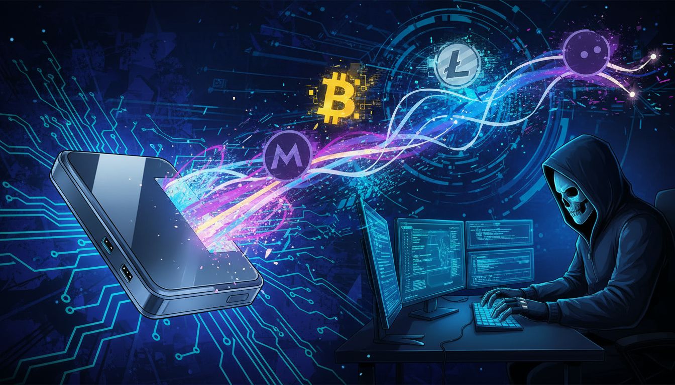 하드월렛 뚫린 3,400억 원 해킹…비트코인·라이트코인, 모네로로 세탁돼 추적 피해