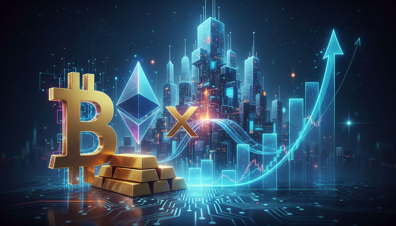 비트코인·금 ETF 출시부터 체인링크 M&A까지…크립토 산업, 전통 금융과 경계 허문다