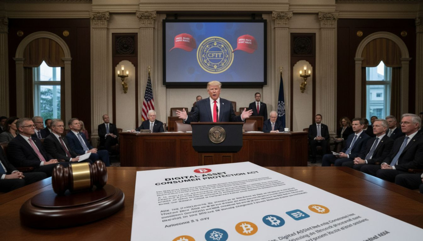  2조 8,500억 달러 시장 재편 신호탄… CFTC에 힘 실은 암호화폐 법안 첫 관문 통과