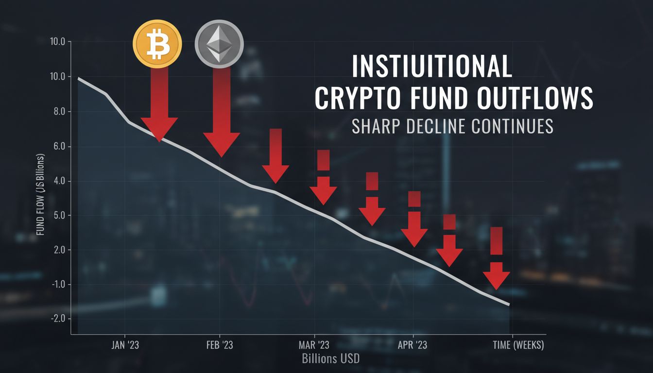 암호화폐 펀드서 2.4조 원 썰물…비트코인 중심 투자심리 급랭