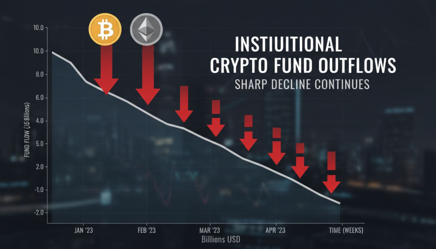  암호화폐 펀드서 2.4조 원 썰물…비트코인 중심 투자심리 급랭