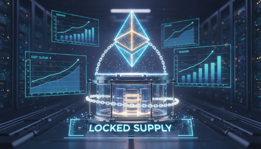  이더리움($ETH), 검증인 이탈 ‘0’…스테이킹 수요 급등에 강세 전환 신호