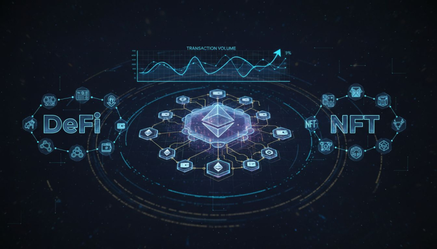  이더리움 온체인 거래량 45% 급증…네트워크 실사용 확대 본격화