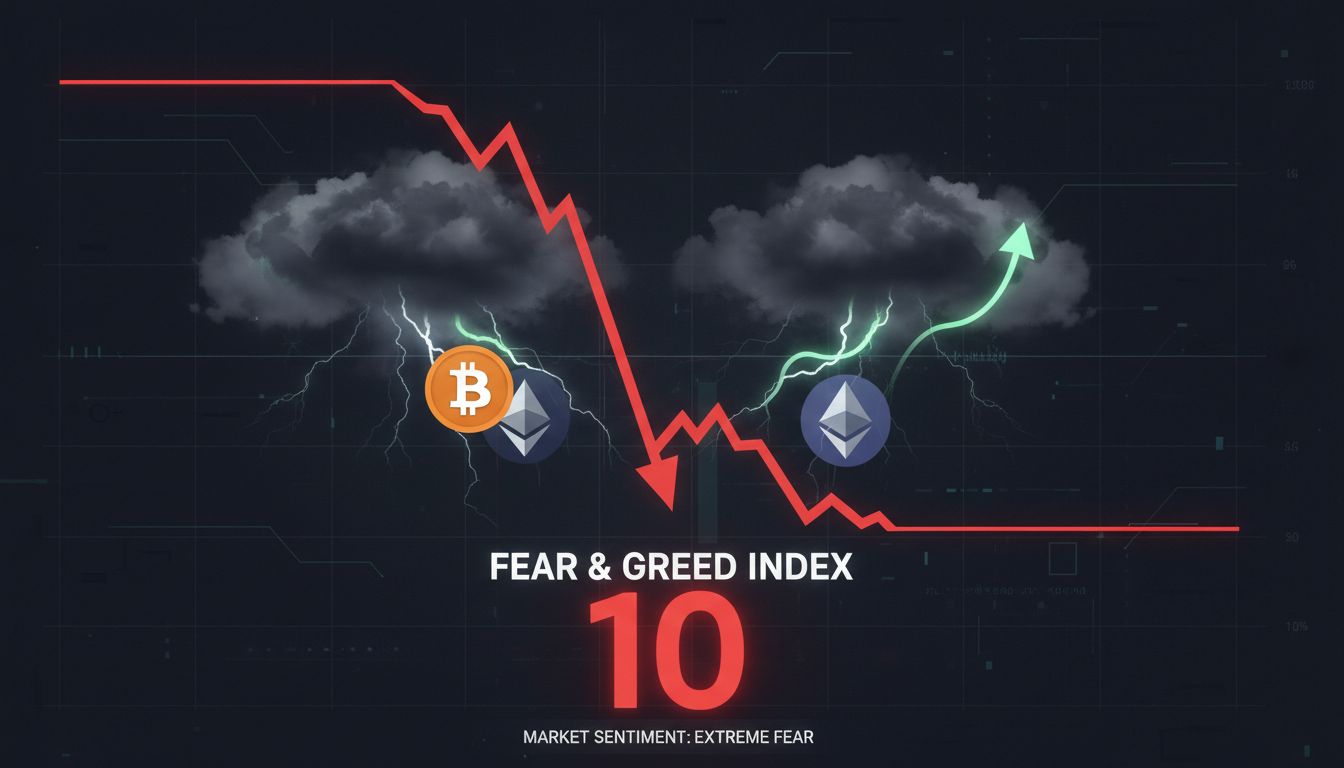 10까지 추락한 공포지수… BTC, 반등 시그널 될까