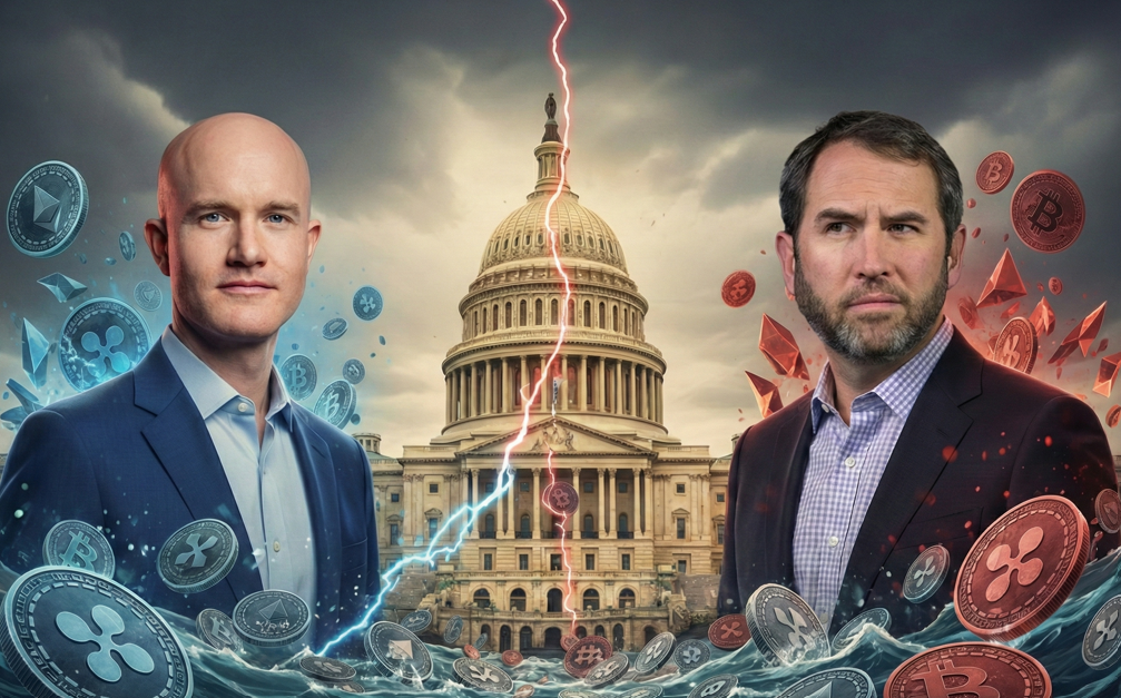 리플·코인베이스, 암호화폐 법안 놓고 정면충돌…은행 중심 규제안에 의견 갈려